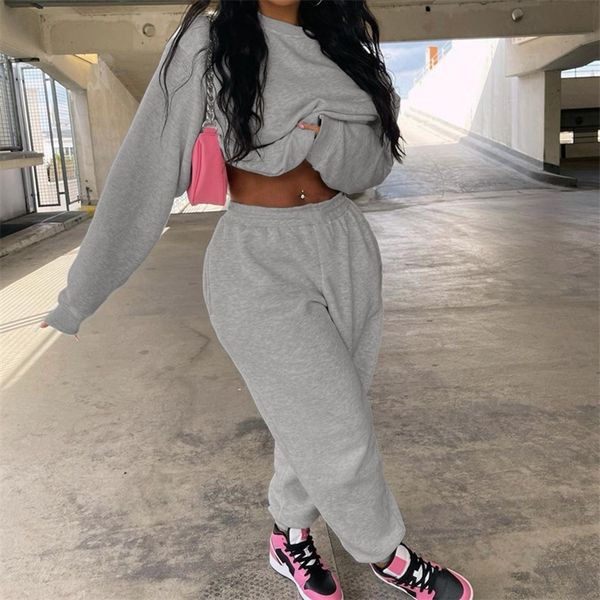 women's two piece pants street tracksuit women 2 piece set autumn winter suit sport casual outfit long sleeve pullover crop sweatshirtj, White
women's two piece pants street tracksuit women 2 piece set autumn winter suit sport casual outfit long sleeve pullover crop sweatshirtj, White