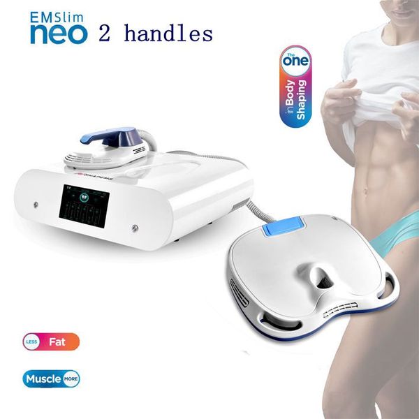 hiemt with rf slimming machine ems slim neo 2 handle muscle stimulator build peach hips shaping vest line body contouring equipment
hiemt with rf slimming machine ems slim neo 2 handle muscle stimulator build peach hips shaping vest line body contouring equipment