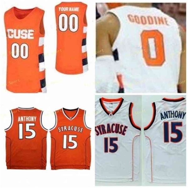 sj ncaa college syracuse orange basketball jersey 15 anthony 44 derrick coleman 11 oshae brissett 0 adrian autry 4 antonio balandi custom, Black
sj ncaa college syracuse orange basketball jersey 15 anthony 44 derrick coleman 11 oshae brissett 0 adrian autry 4 antonio balandi custom, Black