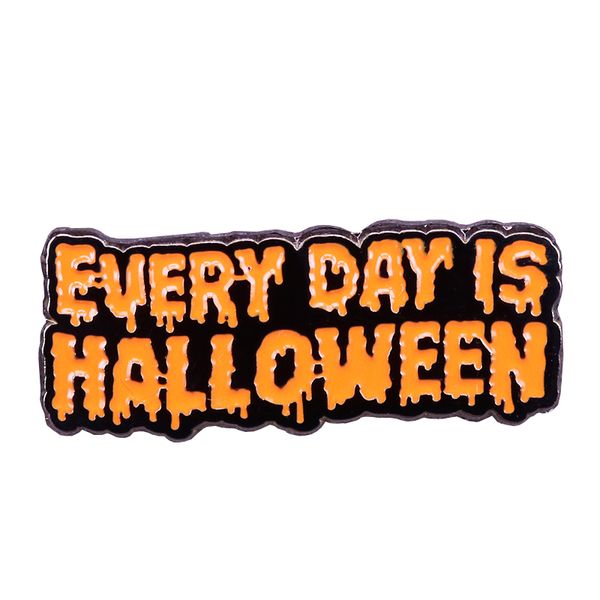 every day is halloween enamel pin brooch horror bleeding gothic accessary addition, Blue
every day is halloween enamel pin brooch horror bleeding gothic accessary addition, Blue