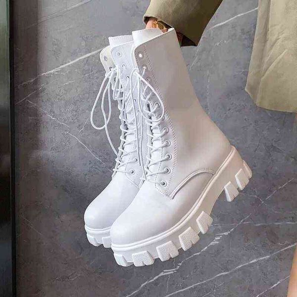 boots 2022 autumn and winter new middle fashion lace-up zipper botas mujer sports thick-soled martin casual women's shoes y2209, Black
boots 2022 autumn and winter new middle fashion lace-up zipper botas mujer sports thick-soled martin casual women's shoes y2209, Black