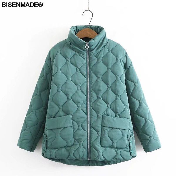 women s plus size outerwear coat clothing parkas winter fashion simple stand collar zipper padded coat 220922, Black
women s plus size outerwear coat clothing parkas winter fashion simple stand collar zipper padded coat 220922, Black