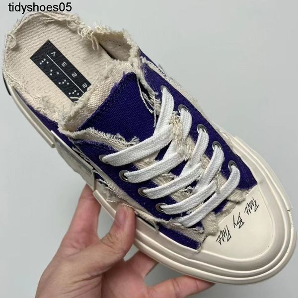 xvessel jianhao's wu canvas shoes of the same style blue half slippers beggar's slippers inner high vulcanized shoes women's, Black
xvessel jianhao's wu canvas shoes of the same style blue half slippers beggar's slippers inner high vulcanized shoes women's, Black