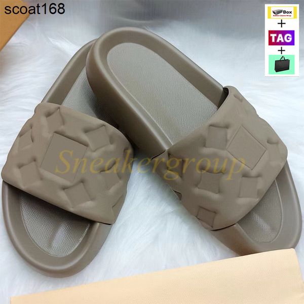 slippers fashion mens slippers waterfront embossed mule rubber slide designer womens slides flat comfort with og box lady luxury summer sand, Black
slippers fashion mens slippers waterfront embossed mule rubber slide designer womens slides flat comfort with og box lady luxury summer sand, Black