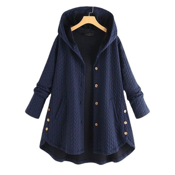 women s plus size outerwear coat s padded coat 4xl 5xl 6xl winter with pocket button pure color hooded cotton irregular jacket mid length ou, Black
women s plus size outerwear coat s padded coat 4xl 5xl 6xl winter with pocket button pure color hooded cotton irregular jacket mid length ou, Black