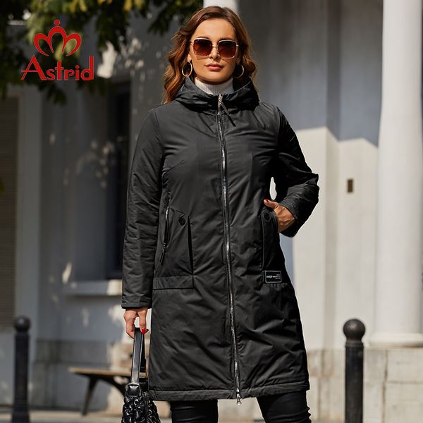 women s plus size outerwear coats astrid spring women parkas padded hooded jacket fashion contrast color quilted am 9713 220922, Black
women s plus size outerwear coats astrid spring women parkas padded hooded jacket fashion contrast color quilted am 9713 220922, Black