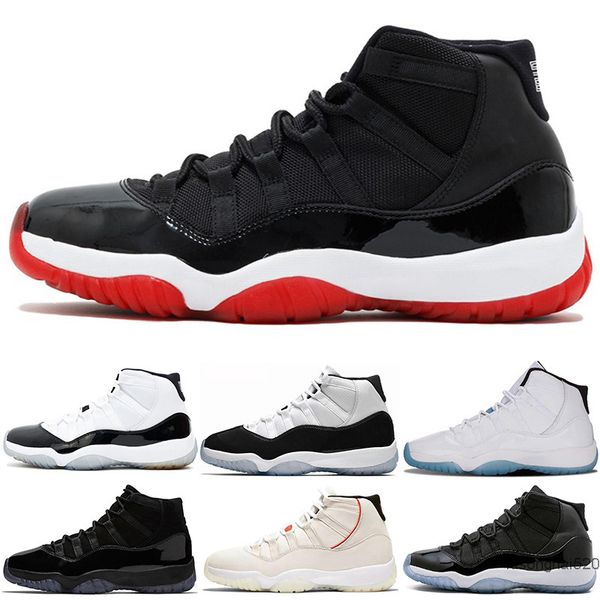 new original 11s basketball shoes men 11 25th anniversary gamma blue bred high concord 23 45 prom night platinum tint space jam gym red, Black
new original 11s basketball shoes men 11 25th anniversary gamma blue bred high concord 23 45 prom night platinum tint space jam gym red, Black