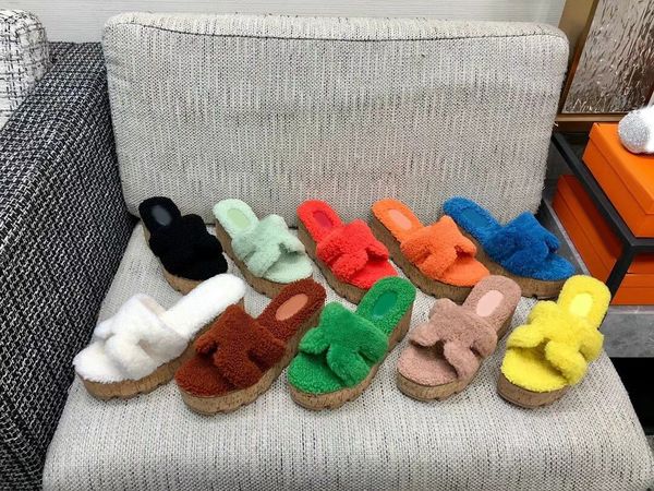 2022ss teddy fur slippers for women designer slipper lamb increase wool velvet non-slip black breathable flip-flops leather sliders wide fla
2022ss teddy fur slippers for women designer slipper lamb increase wool velvet non-slip black breathable flip-flops leather sliders wide fla