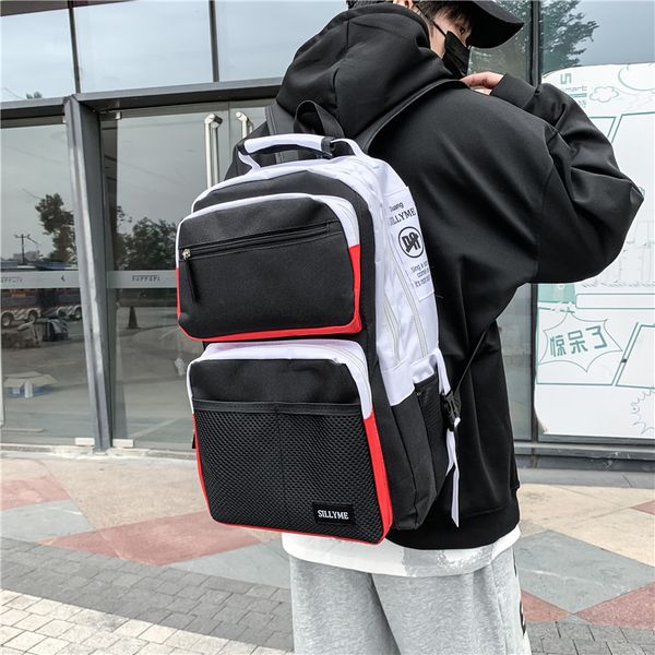 backpack fashion trend large-capacity multi-layer travel bag new student schoolbag hong kong style computer backpack
backpack fashion trend large-capacity multi-layer travel bag new student schoolbag hong kong style computer backpack