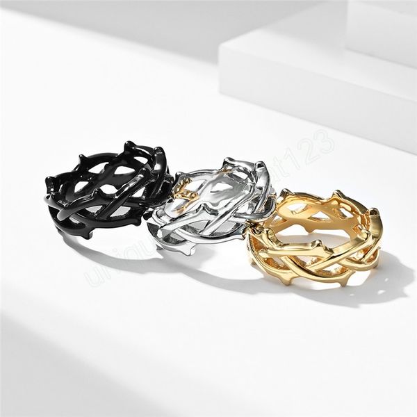 9mm punk vintage 316l stainless steel vine ring for men women silver color hollow plant jewelry birthday gifts
9mm punk vintage 316l stainless steel vine ring for men women silver color hollow plant jewelry birthday gifts