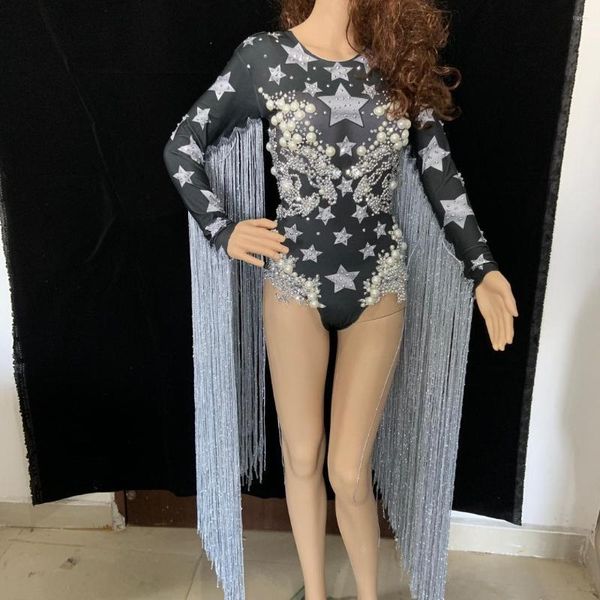 stage wear black star bodysuit long tassel women dance fringes leotard nightclub party female singer costume celebrate outfit, Black;red
stage wear black star bodysuit long tassel women dance fringes leotard nightclub party female singer costume celebrate outfit, Black;red