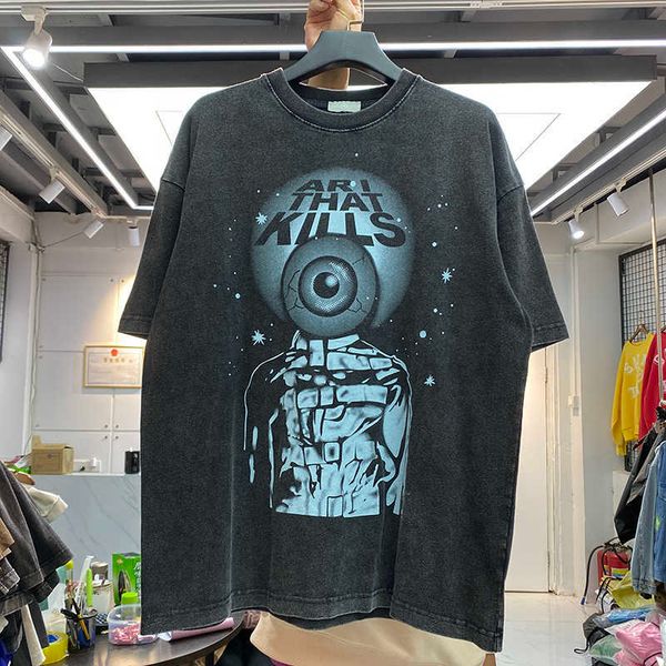 fashion galleryes casual t shirts summer high street joint eye print wash used loose round neck short sleeve t-shirt, White;black
fashion galleryes casual t shirts summer high street joint eye print wash used loose round neck short sleeve t-shirt, White;black