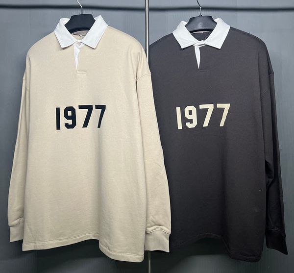 22fw plus size flocking logo polos hoodie fashion oversize terry cotton high street skateboard sweatshirt, Black;brown
22fw plus size flocking logo polos hoodie fashion oversize terry cotton high street skateboard sweatshirt, Black;brown
