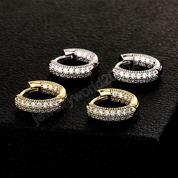 circle hoop earrings for women iced out 2 rows cubic zirconia earrings punk jewelry hip hop ear round earring, Golden;silver
circle hoop earrings for women iced out 2 rows cubic zirconia earrings punk jewelry hip hop ear round earring, Golden;silver