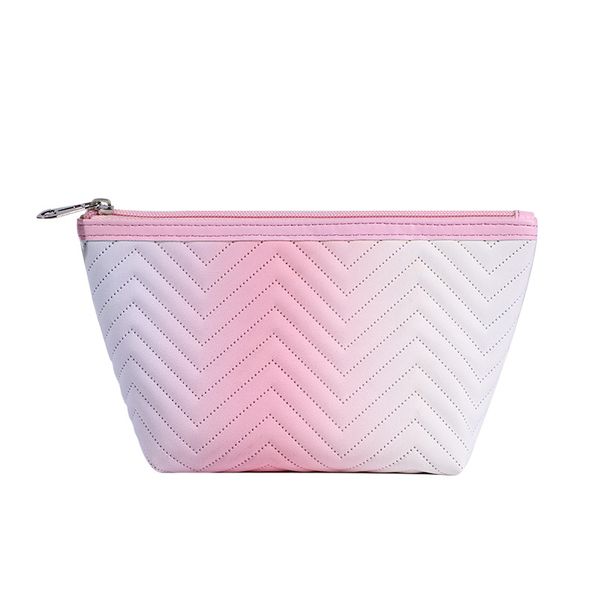 5pcs cosmetic bags women pu gradient stripes triangle shaped solid storage bag mix color
5pcs cosmetic bags women pu gradient stripes triangle shaped solid storage bag mix color