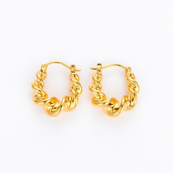 retro french high-grade stud gold color earrings female geometric rough twisted cold simple fashion all-match jewelry accessories, Golden;silver
retro french high-grade stud gold color earrings female geometric rough twisted cold simple fashion all-match jewelry accessories, Golden;silver