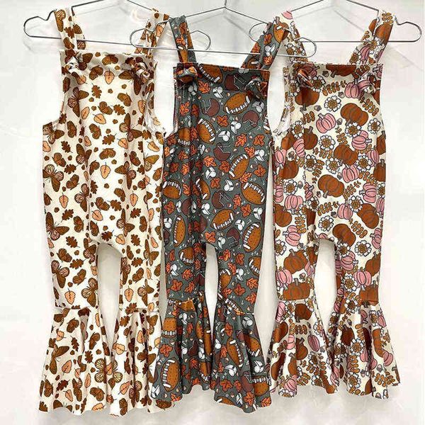 rompers 15y baby kid girls jumpsuit sleeveless pumpkin rugby butterfly print long flare pants casual summer children's clothing j220922, Blue
rompers 15y baby kid girls jumpsuit sleeveless pumpkin rugby butterfly print long flare pants casual summer children's clothing j220922, Blue