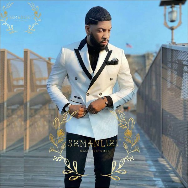 fashion 2 pieces mens suits slim fit business double-breasted suits white groom tuxedos for wedding male party dress blazer pant, Black;gray
fashion 2 pieces mens suits slim fit business double-breasted suits white groom tuxedos for wedding male party dress blazer pant, Black;gray