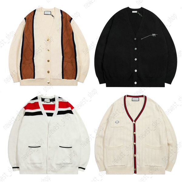 designer luxury mens sweater woollen cardigan knitted autumn winter clothing single breasted casual sweatshirt classic woolly jumper, White;black
designer luxury mens sweater woollen cardigan knitted autumn winter clothing single breasted casual sweatshirt classic woolly jumper, White;black