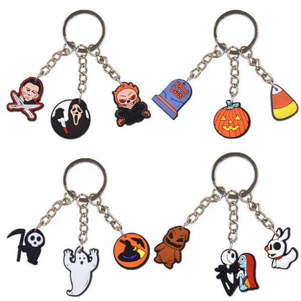 fast ship halloween series keychain pvc soft rubber key rings fashion pendant party gift keychains wholesale, Silver
fast ship halloween series keychain pvc soft rubber key rings fashion pendant party gift keychains wholesale, Silver