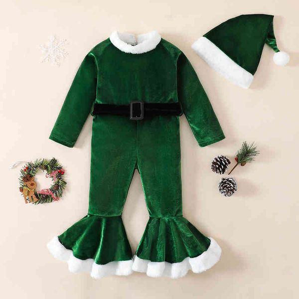 rompers newborn baby girls christmas jumpsuit plush stitching long sleeves round neck loose jumpsuit belt fur ball hat j220922, Blue
rompers newborn baby girls christmas jumpsuit plush stitching long sleeves round neck loose jumpsuit belt fur ball hat j220922, Blue