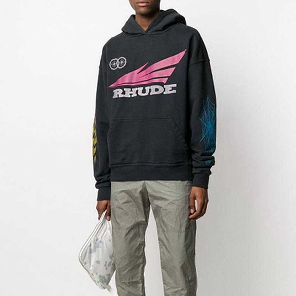 mens and womens hoodie rhudessweatshirt autumn designer hoodies pullover sweatshirts turtle and red wing fashion brand high level luxury, Black
mens and womens hoodie rhudessweatshirt autumn designer hoodies pullover sweatshirts turtle and red wing fashion brand high level luxury, Black