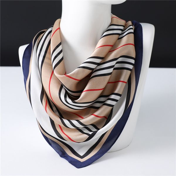 70x70cm stripe designer letters print floral silk scarf headband for women luxury long handle bag scarves paris shoulder tote luggage ribbon, Blue;gray
70x70cm stripe designer letters print floral silk scarf headband for women luxury long handle bag scarves paris shoulder tote luggage ribbon, Blue;gray