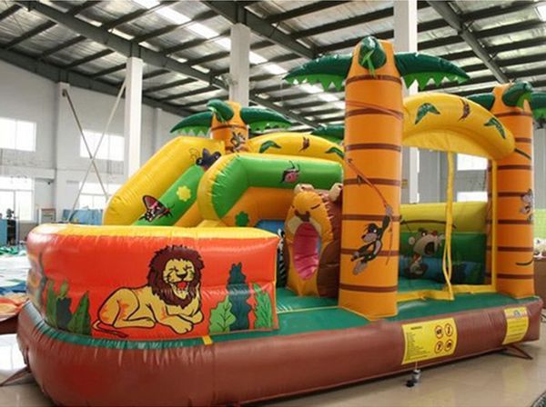 outdoor games & activities pvc inflatable castle bounce house / outdoor playground slide for kids
outdoor games & activities pvc inflatable castle bounce house / outdoor playground slide for kids