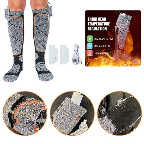 men's socks electric winter warm elastic comfortable heating 3 modes adjustable breathable fishing camping hiking skiing y2209, Black
men's socks electric winter warm elastic comfortable heating 3 modes adjustable breathable fishing camping hiking skiing y2209, Black