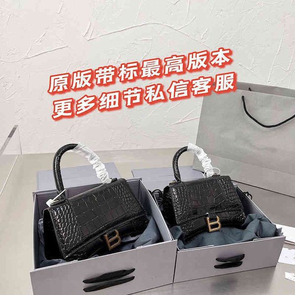 balenciga handbag designer 2022 b-shaped net red leather hourglass bag crocodile pattern paris portable one li
balenciga handbag designer 2022 b-shaped net red leather hourglass bag crocodile pattern paris portable one li