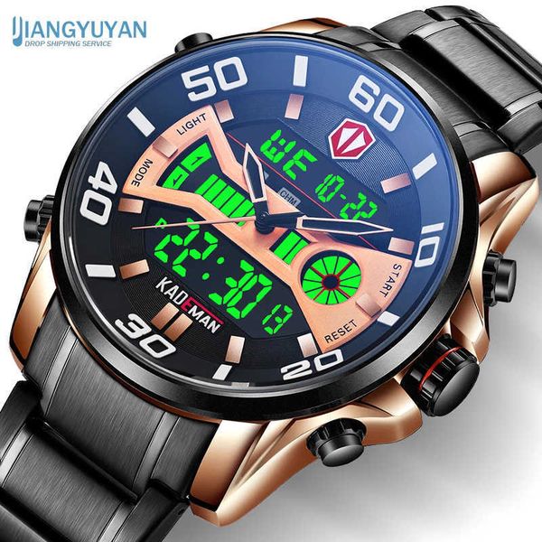 wristwatches kademan 2020 fashion sport watch men quartz digital mens watches brand luxury waterproof army military full steel wristwatch 09, Slivery;brown
wristwatches kademan 2020 fashion sport watch men quartz digital mens watches brand luxury waterproof army military full steel wristwatch 09, Slivery;brown