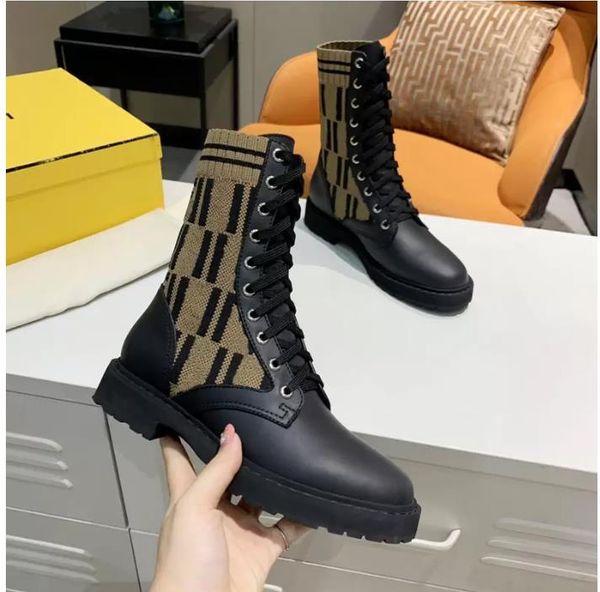 2023 women boots knitted stretch martin black leather knight short design casual shoes size35 -42
2023 women boots knitted stretch martin black leather knight short design casual shoes size35 -42