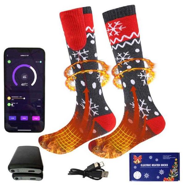 men's socks 5000mah winter heated thermosocks women's thermal heating foot warmer electric warm cyclingtrekking ski y2209, Black
men's socks 5000mah winter heated thermosocks women's thermal heating foot warmer electric warm cyclingtrekking ski y2209, Black