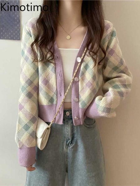women's sweaters kimotimo color block plaid long sleeve sweater women 2022 autumn new vhals knitted vest korean chic soft short vests j, White;black
women's sweaters kimotimo color block plaid long sleeve sweater women 2022 autumn new vhals knitted vest korean chic soft short vests j, White;black