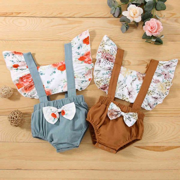 rompers 024 months baby girl bodysuit outfits short sleeve floral print jumpsuits for newborns outfit sunsuit summer girl bodysuit j220922, Blue
rompers 024 months baby girl bodysuit outfits short sleeve floral print jumpsuits for newborns outfit sunsuit summer girl bodysuit j220922, Blue