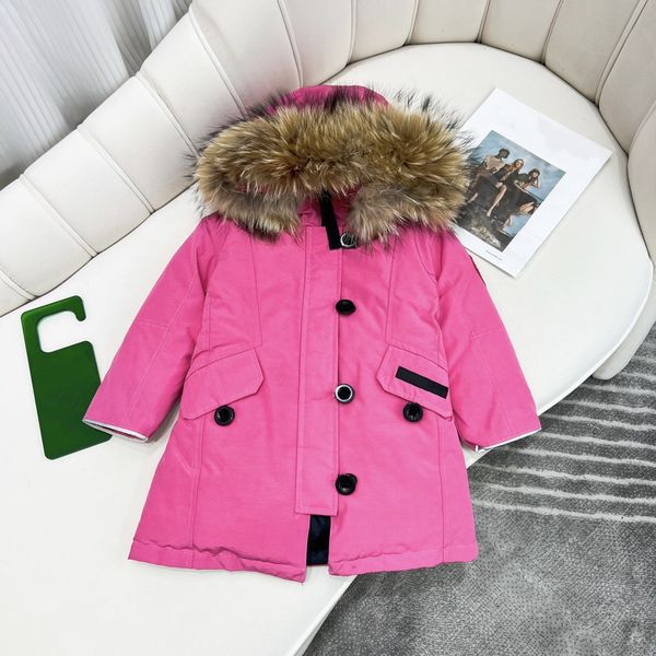 kids coats jacket designer kid clothe baby clothes down coat with badge hooded thick warm outwear girl boy girls classic parkas 100% wolf fu, Blue;gray
kids coats jacket designer kid clothe baby clothes down coat with badge hooded thick warm outwear girl boy girls classic parkas 100% wolf fu, Blue;gray
