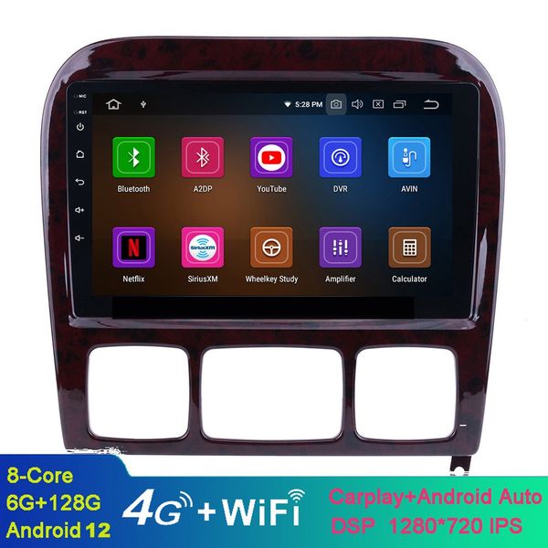 9 inch android hd touchscreen car video radio for mercedes-benz s-class 1998-2005 gps navigation system with usb wifi bluetooth
9 inch android hd touchscreen car video radio for mercedes-benz s-class 1998-2005 gps navigation system with usb wifi bluetooth
