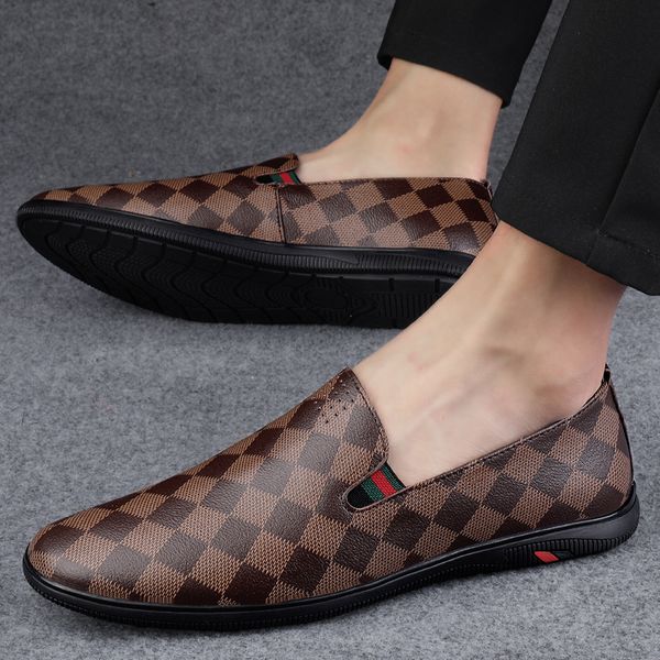 fashionable leather shoes r latest pu soft sole comfortable plaid pattern anti slip wear-resistant durable stitching classic trend daily wea, Red;white
fashionable leather shoes r latest pu soft sole comfortable plaid pattern anti slip wear-resistant durable stitching classic trend daily wea, Red;white