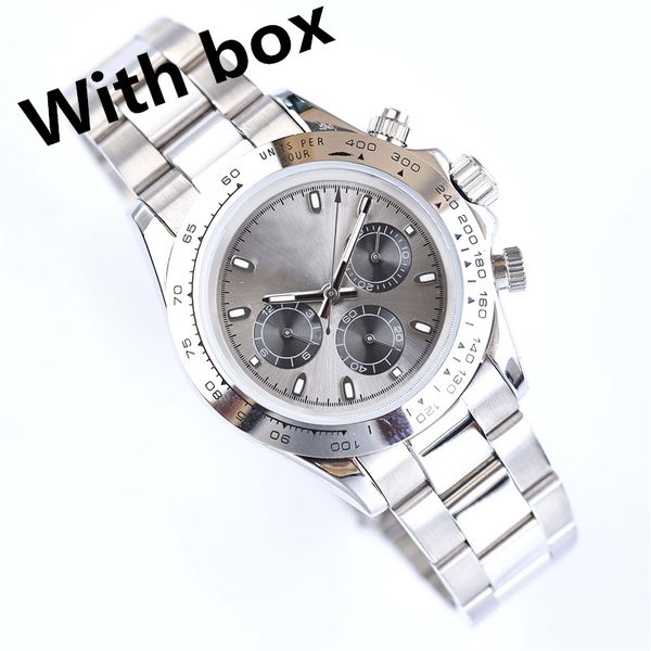 factory mens watch 41mm sapphire 2813 mechanical movement 904l stainless steel strap fashion diving chronograph designer luxe gold watch for, Slivery;brown
factory mens watch 41mm sapphire 2813 mechanical movement 904l stainless steel strap fashion diving chronograph designer luxe gold watch for, Slivery;brown