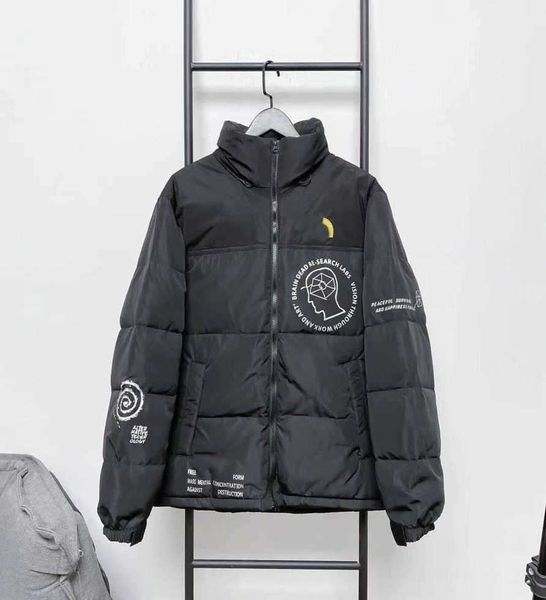 designer nort brain death down jacket men's coat women's fashion ins autumn and winter outdoor warm lovers white coat, Black
designer nort brain death down jacket men's coat women's fashion ins autumn and winter outdoor warm lovers white coat, Black