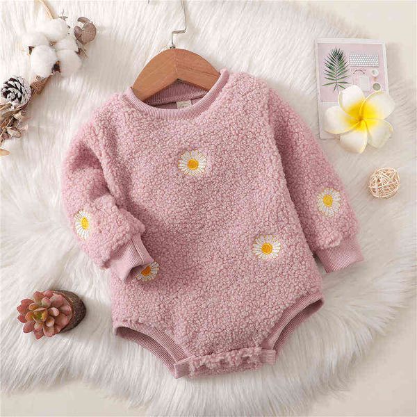 rompers autumn newborn infant baby girls fleece romper playsuit floral cotton long sleeve baby jumpsuit newborn clothes j220922, Blue
rompers autumn newborn infant baby girls fleece romper playsuit floral cotton long sleeve baby jumpsuit newborn clothes j220922, Blue