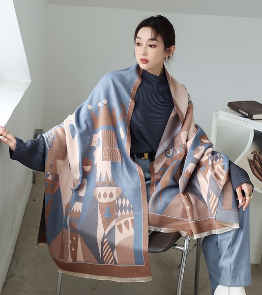 fashion mens designer scarf cashmere jacquard womens scarves winter men women quality soft thick shawl scarfs, Blue;gray
fashion mens designer scarf cashmere jacquard womens scarves winter men women quality soft thick shawl scarfs, Blue;gray