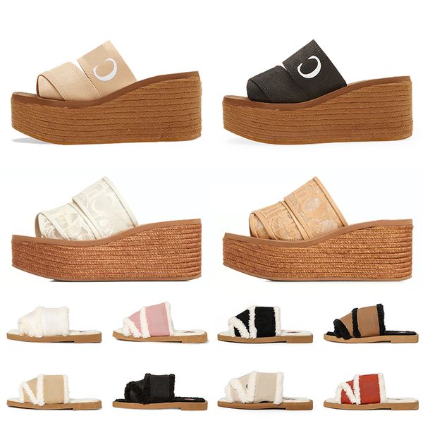straw platform slippers fashion designer women shoes slides canvas fur sandals beach pools indoor slip on casual sliders black white pink re
straw platform slippers fashion designer women shoes slides canvas fur sandals beach pools indoor slip on casual sliders black white pink re