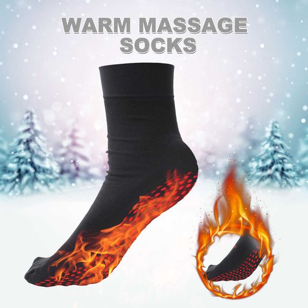 men's socks outdoor winter self heating heated thermal work boot warm feet comfort health heat guard hiking sports y2209, Black
men's socks outdoor winter self heating heated thermal work boot warm feet comfort health heat guard hiking sports y2209, Black