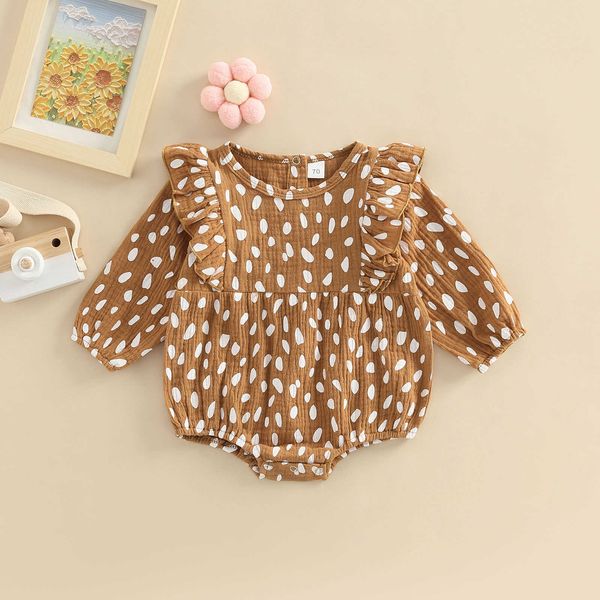 rompers 018m baby girls spring autumn romper long sleeve o neck ruffle dot print casual playsuit jumpsuit clothing j220922, Blue
rompers 018m baby girls spring autumn romper long sleeve o neck ruffle dot print casual playsuit jumpsuit clothing j220922, Blue