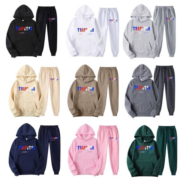 mens tracksuits trapstar brand print hoodies sports pants two pieces set men womens loose hoodie sweatshirt pants jogging tracksuit trapstar, Gray
mens tracksuits trapstar brand print hoodies sports pants two pieces set men womens loose hoodie sweatshirt pants jogging tracksuit trapstar, Gray
