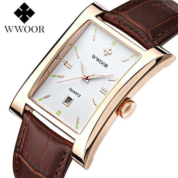 wristwatches 2022 new wwoor classic leather men fashion square gold es mens casual business quartz wrist watch relogio masculino 0923, Slivery;brown
wristwatches 2022 new wwoor classic leather men fashion square gold es mens casual business quartz wrist watch relogio masculino 0923, Slivery;brown