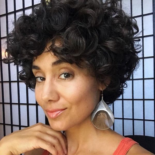 curly fringe pixie cut wig short wave wate human hair wigs for women full machine curls bob wig with bangs, Black;brown
curly fringe pixie cut wig short wave wate human hair wigs for women full machine curls bob wig with bangs, Black;brown