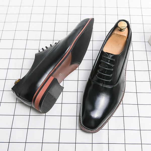 Elegant Oxford Shoes Men Shoes Solid Color PU Classic Two-stage Lace Comfortable Business Casual Wedding Party Daily AD205, Clear
Elegant Oxford Shoes Men Shoes Solid Color PU Classic Two-stage Lace Comfortable Business Casual Wedding Party Daily AD205, Clear