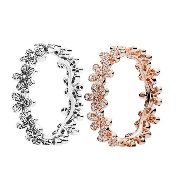 18k rose gold dazzling daisy meadow stackable ring original box for pandora 925 sterling silver designer rings set w167287b
18k rose gold dazzling daisy meadow stackable ring original box for pandora 925 sterling silver designer rings set w167287b